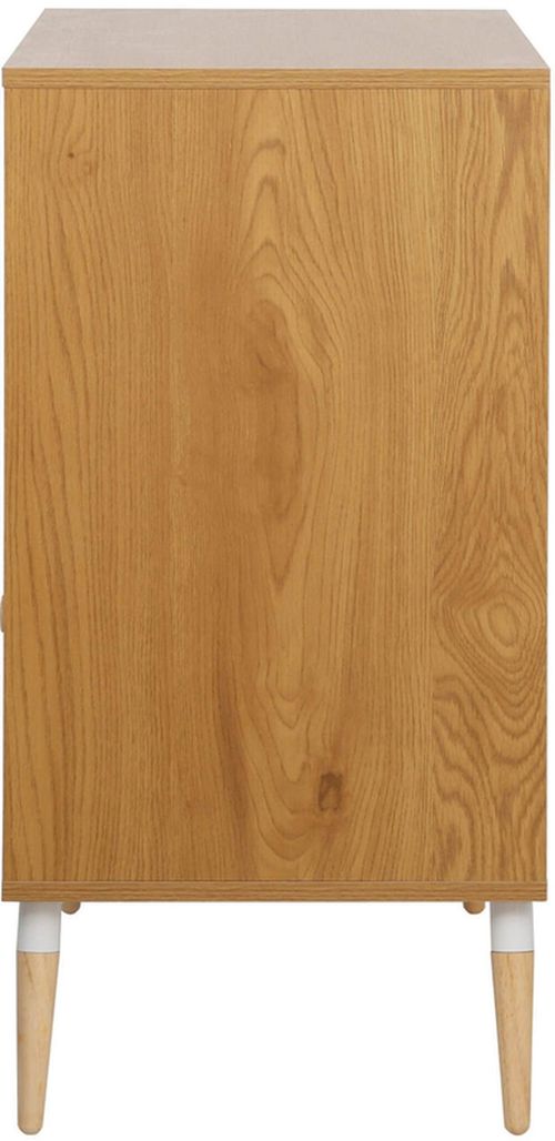 cumpără Comodă Deco Marani 2 sertar 60x40x81H White/Oak în Chișinău 
