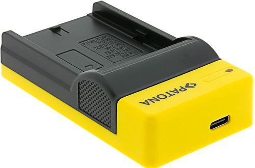 купить Зарядное устройство для фото-видео Patona 151525, Slim USB charger with USB-C Input for Sony NP-FM50 NP-F550 NP-F750 NP-F970 в Кишинёве 