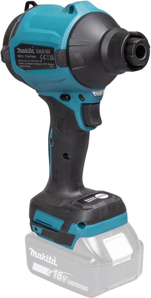 купить Пневмопистолет Makita DAS180Z Pistol suflat aer 2.8N 10.3KPA LXT 18V (fara acumulatori) в Кишинёве 