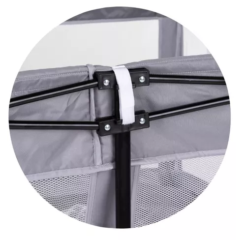 купить Манеж Chipolino KOIEA0251GY Easy 180/180cm, foldable, grey в Кишинёве 