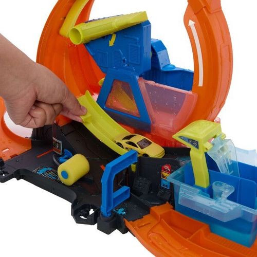 cumpără Mașină Hot Wheels JHL97 City Mega Spălătorie Auto cu Buclă în Chișinău 