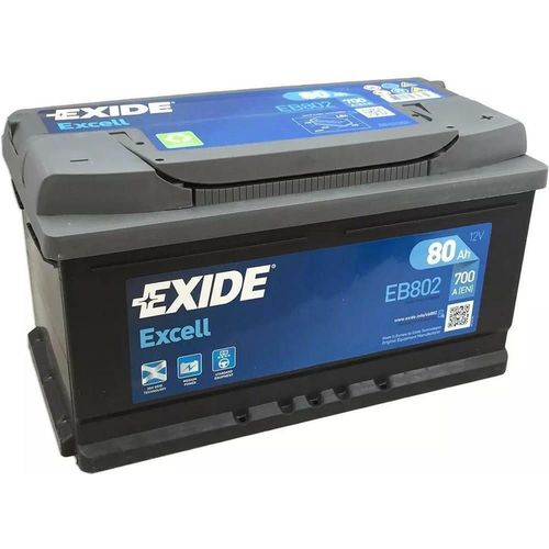 купить Автомобильный аккумулятор Exide EXCELL 12V 80Ah 700EN 315x175x175 -/+ (EB802) в Кишинёве 