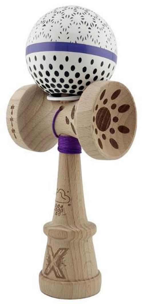 купить Активная игра Essa 165779 Kendama Super Sticky X Original, King size, Picături de ploaie, albă в Кишинёве 