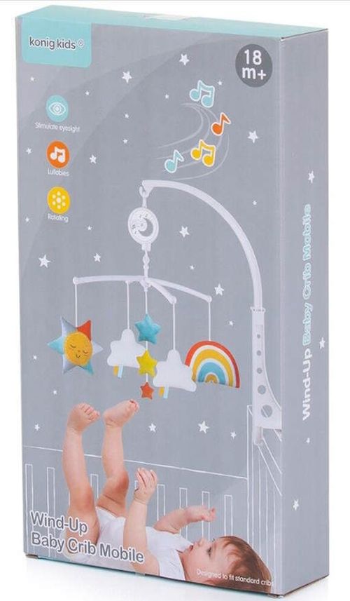 cumpără Pătuț Chipolino MILS02306CC Colorful clouds în Chișinău 