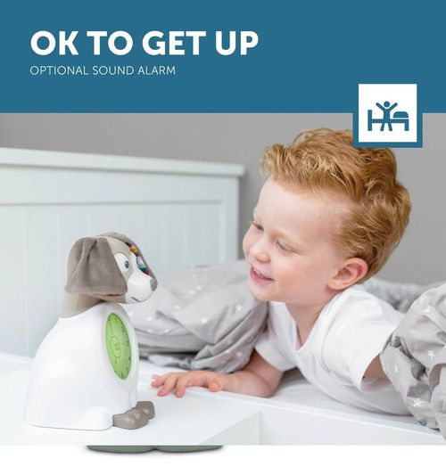 купить Часы-будильник Zazu DAVY sleeptrainer taupe в Кишинёве 