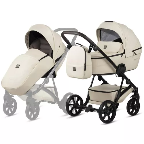 cumpără Сărucior pentru copii Tutis 2in1 VIVA5+ Leather 2/1 Vanilla 086 (1452086) în Chișinău 