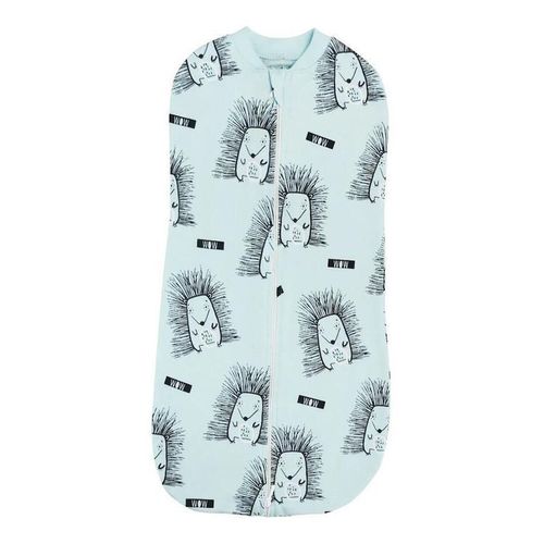 купить Детская одежда Minikin 242310356-62 Hedgehog Кокон голубой с рисунком 0-3мес (56-62см) в Кишинёве 