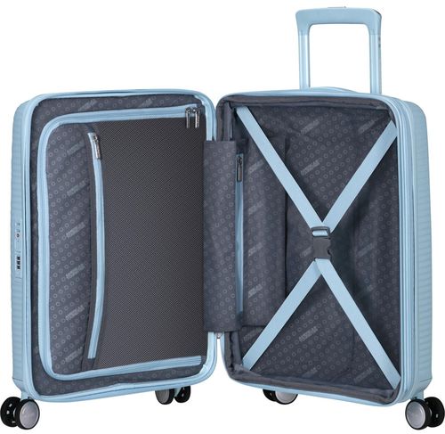 купить Чемодан Samsonite Soundbox 55/20 TSA Exp Pastel Albastru (88472/8365) в Кишинёве 
