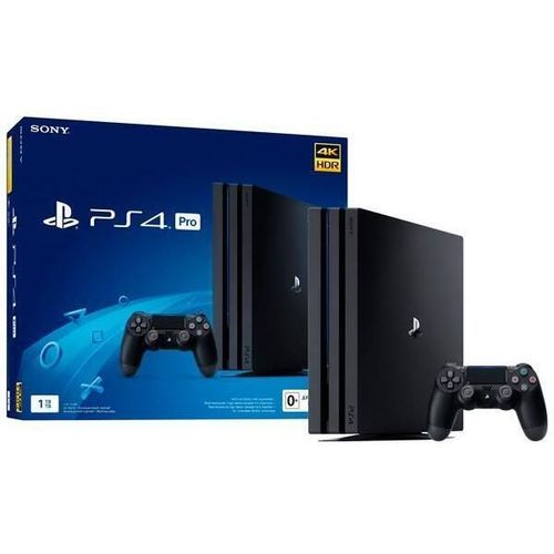 cumpără Consolă de jocuri PlayStation PS 4 PRO 1TB Black, 1x Gamepad (Dualshock 4) în Chișinău 