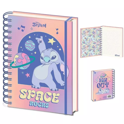 купить Блокнот Pyramid International SR2404698 LILO & STITCH (PLANETARY) A5 WIRO NOTEBOOK в Кишинёве 