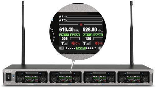 cumpără Microfon RBR BM-7078 8B Sistem Wireless UHF 8 Headset în Chișinău 