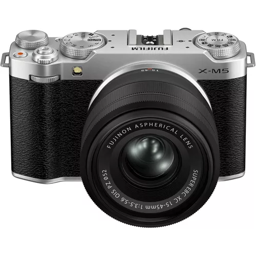 cumpără Aparat foto mirrorless FujiFilm X-M5 silver/XC15-45mm Kit în Chișinău 