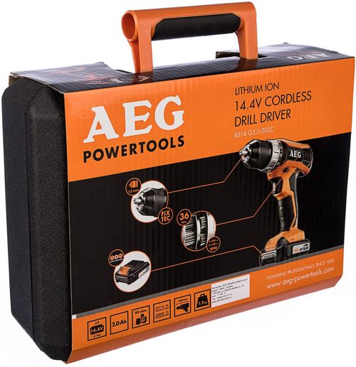 cumpără Șurubelnița AEG BS14G3 LI-202C 14.4V 2.0Ah 2vit. 4935451093 în Chișinău 