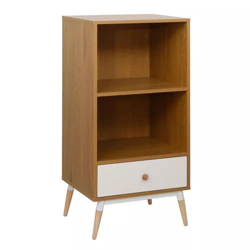 купить Комод Deco Marani 1 sertar 48x40x101H Oak/White в Кишинёве 