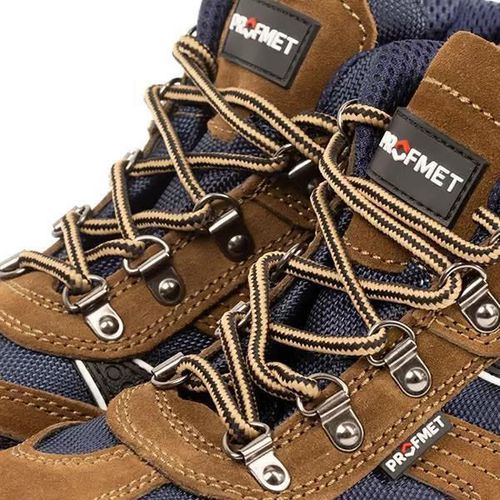 cumpără Încălțăminte de lucru Profmet 345641 Bocanci din piele intoarsa/tesatura, grad protecție S1P, virf din otel, cafenii, m.41 în Chișinău 