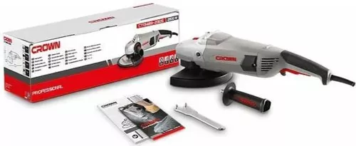 купить Болгарка (УШМ) Crown CT13489-230S Угловая шлиф. Машина Ø230мм 2600W в Кишинёве 