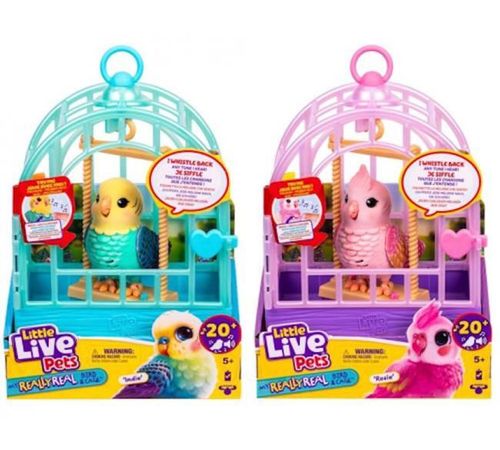 cumpără Jucărie Little Live Pets 26683 My Really Real Bird and Cage (în asortiment) în Chișinău 