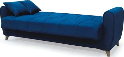 купить Диван Trendy Paris, extensibila cu lada de depozitare, 215x80x80cm, Albastru в Кишинёве 
