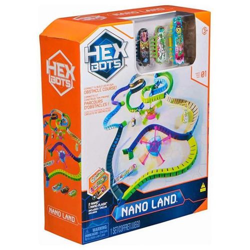 купить Настольная игра Spin Master 6071527 Hex Bots Nano Land в Кишинёве 
