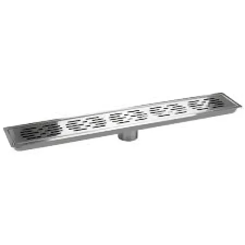 cumpără Trap de duș Rubano 49251 Rigola dus 500mm 90°, H55-115mm, grila spot inox în Chișinău 