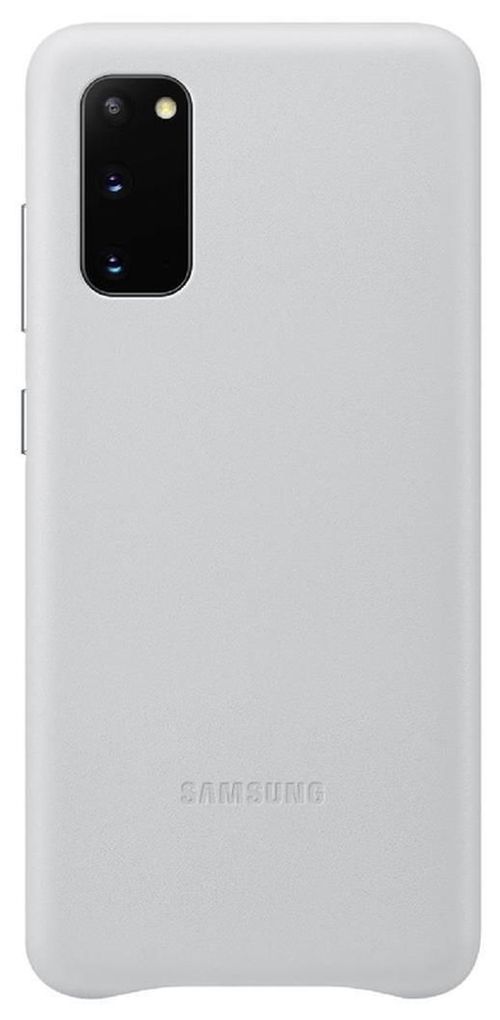cumpără Husă pentru smartphone Samsung EF-VG980 Leather Cover Grayish White în Chișinău 