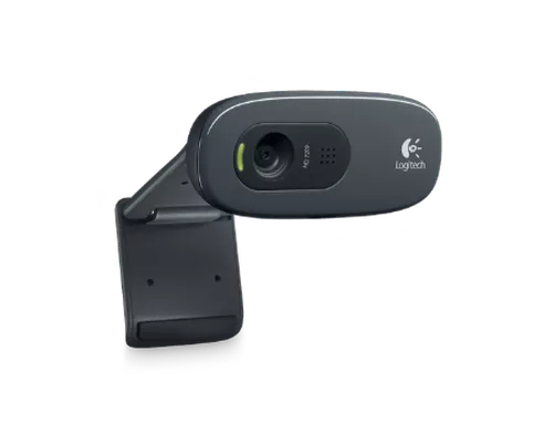 купить Logitech Webcam C270, Microphone, HD video calling (1280 x 720 pixels), Photos: Up to 3 megapixels (soft. enh.), RightLight, RightSound, USB 2.0, 960-001063, (camera web/веб-камера) в Кишинёве 