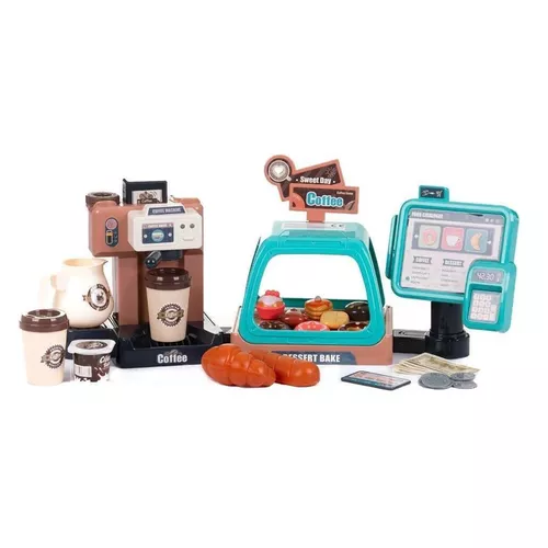 cumpără Bucătărie și veselă de jucărie Chipolino DIPK002402CS COFFEE SET WITH LIGHTS and SOUND în Chișinău 