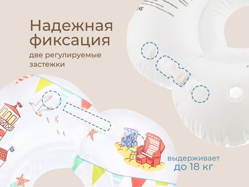 купить Аксессуар для купания Roxy Kids RN-003 Robby (на шею) для купания малышей в Кишинёве 