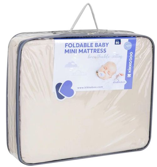 купить Детское постельное белье Kikka Boo 41107030120 Saltea pliabila pentru patut Mini Dream Big Beige, 80x45x5 cm в Кишинёве 
