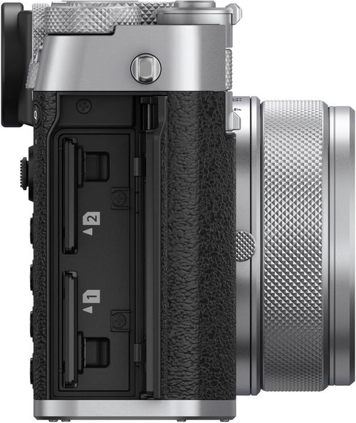 купить Фотоаппарат беззеркальный FujiFilm GFX100RF silver в Кишинёве 