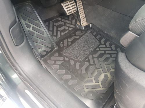 купить Коврик для автомобиля Aileron 61119 Audi Q3 (8U) (2015-) салон (3D с подпятником)(Крепеж2) в Кишинёве 