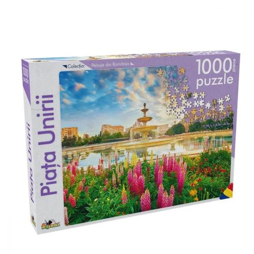 купить Головоломка Noriel NOR5403 Puzzle 1000 piese Piata Unirii в Кишинёве 