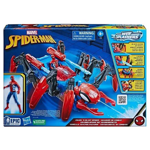 cumpără Jucărie Hasbro F7845 Фигурка SPD Playset Crawl N Blast Spider în Chișinău 