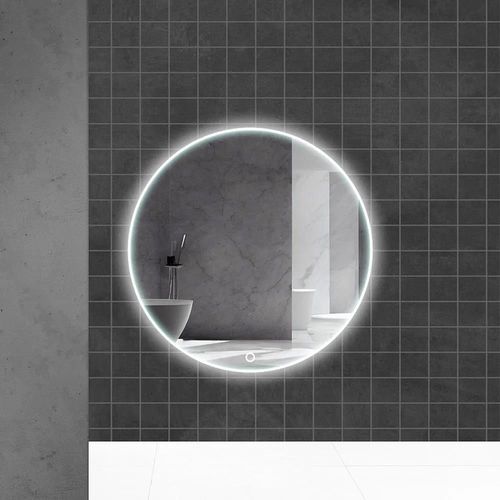 cumpără Oglindă baie Uniplast LM-207.6060 (rotunda) 60x60 cm IP44 în Chișinău 