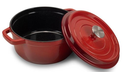 купить Кастрюля Hausberg HB-H744 fonta emailata 24cm в Кишинёве 