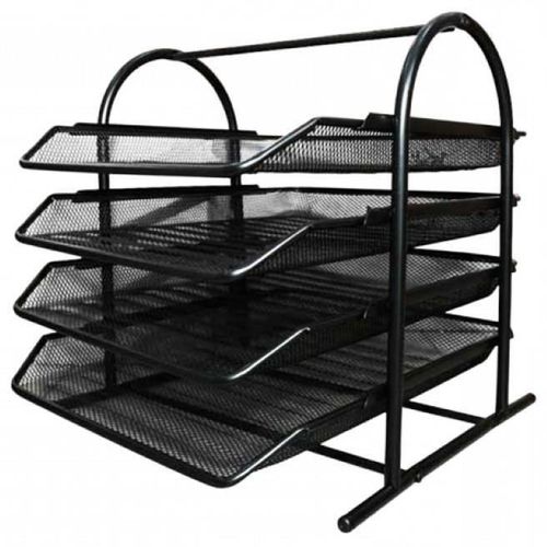 cumpără Suport pentru documente miscellaneous HF-J3 Black, set de suport-uri pentru documente 4 sectii, din metal, negru în Chișinău 