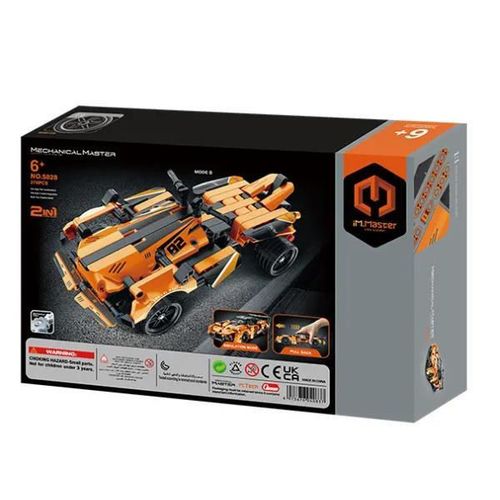 купить Конструктор iM.Master 5828 Mașină sportivă 2în1, Mechanical Master, cu inerție, 278pcs в Кишинёве 