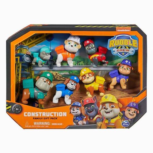 cumpără Jucărie Spin Master 6067084 Set 7 mini-figurine Rubble&Crew, seria Paw Patrol în Chișinău 