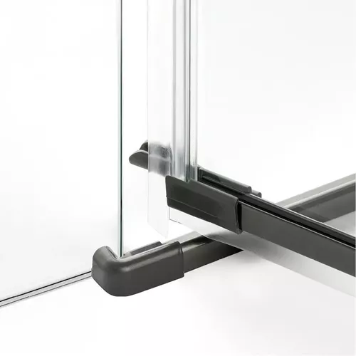 cumpără Cabină de duș New Trendy Avexa Gunmetal Brushed Pentagonal R 90x90x200 Hinged EXK-3832 în Chișinău 