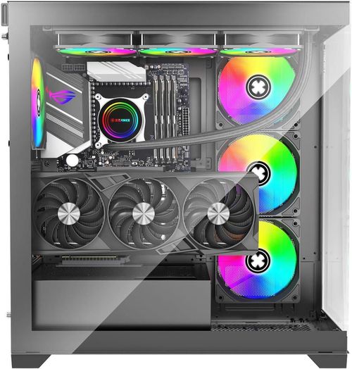 купить Корпус для ПК Xilence X818.ARGB Xilent Gleam, ATX Case, without PSU в Кишинёве 