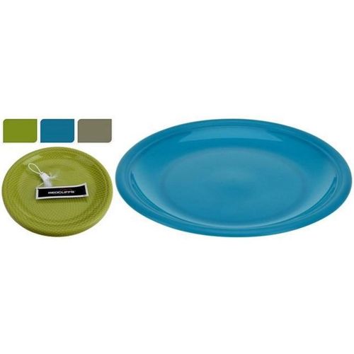 купить Аксессуар для кухни Excellent Houseware 38048 Набор тарелок 4шт 23.5cm, разных цветов, пластик в Кишинёве 