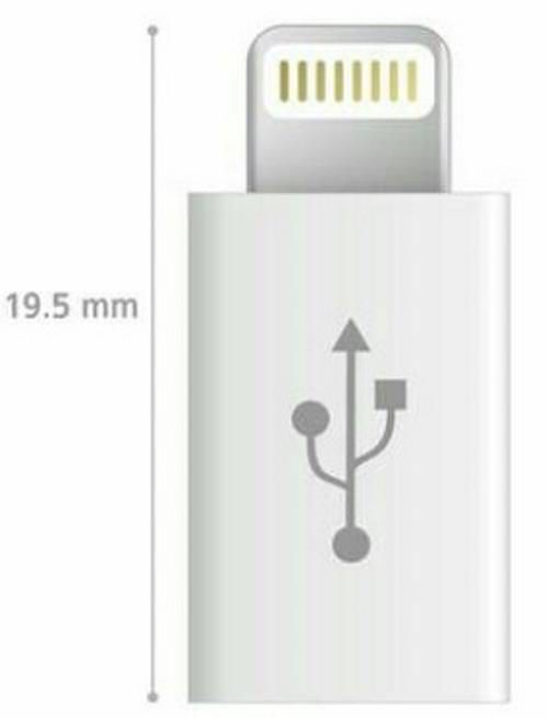 cumpără Adaptor pentru aparat mobil Apple Lightning to micro USB MD820 în Chișinău 