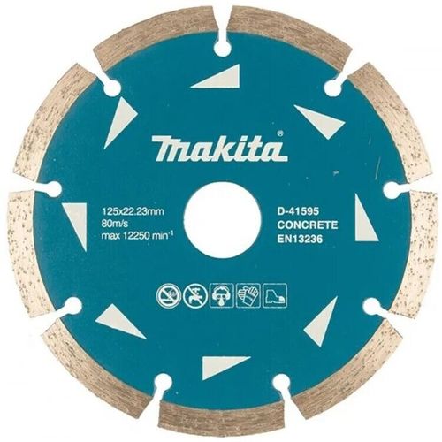 купить Диск отрезной Makita D-41595 Disc diamantat segmentat 125x22.23mm в Кишинёве 