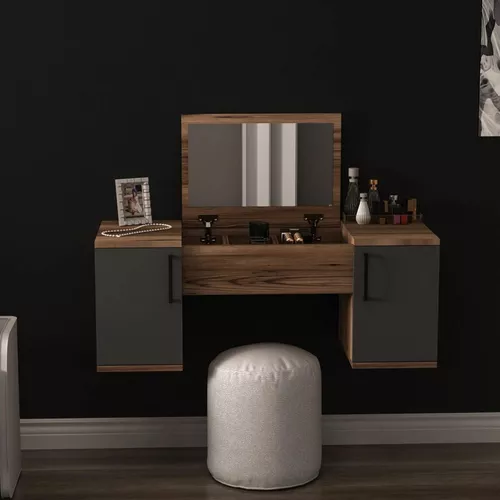 купить Туалетный столик Hanah Home Mercan Light Walnut Anthracite в Кишинёве 