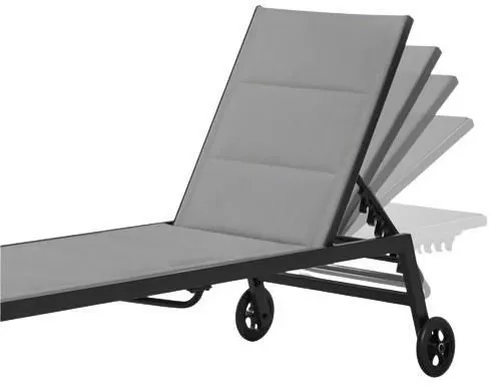 cumpără Mobilier pentru grădină Technoworker Sezlong KATSIKI Gri inchis (C2037G) în Chișinău 
