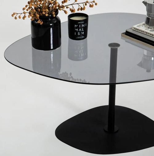 cumpără Măsuţă cafea Trendy Soho, Gri inchis, negru în Chișinău 