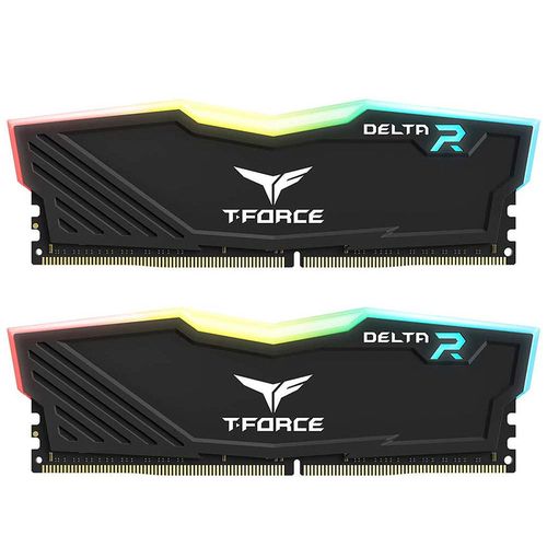 cumpără Memorie operativa 32GB DDR4 Dual-Channel Kit Team Group T-Force Delta RGB TF3D432G3200HC16FDC01 32GB (2x16GB) DDR4 PC4-25600 3200MHz CL16, Retail (memorie/память) în Chișinău 