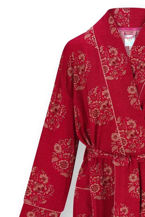 купить Домашний текстиль Pip Studio 51.510.948 Nisha Kimono Namaste Red S Red в Кишинёве 