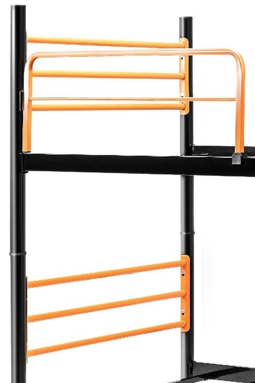 купить Кровать детская Evger RD-70 90x200cm Black/Orange в Кишинёве 