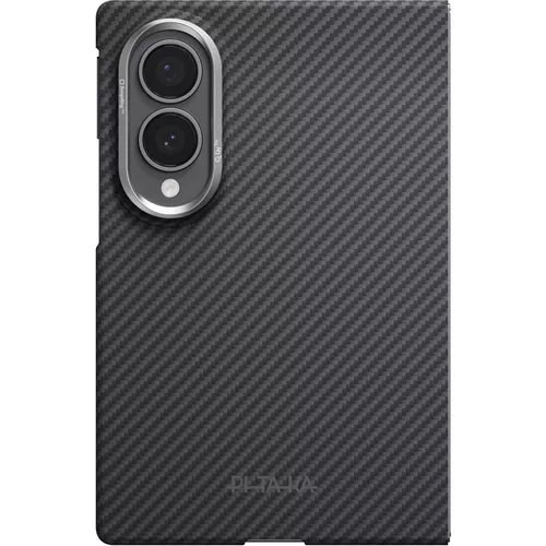 купить Чехол для смартфона Pitaka Edge Wide Samsung Galaxy Z Fold 8 (Protectie spate) Black Grey 01 (FBWFold8) в Кишинёве 